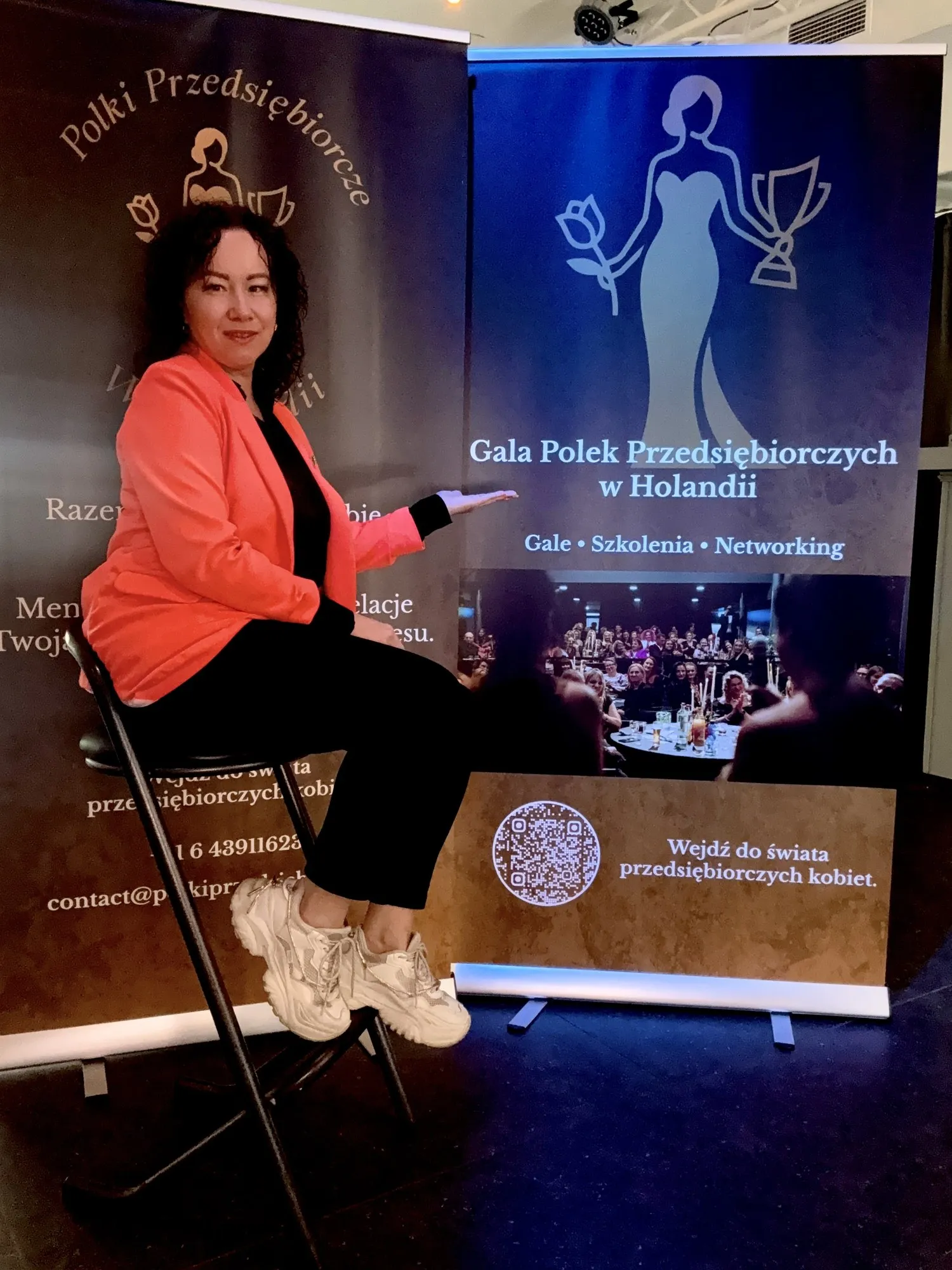 Przy roll-upie przed II Galą